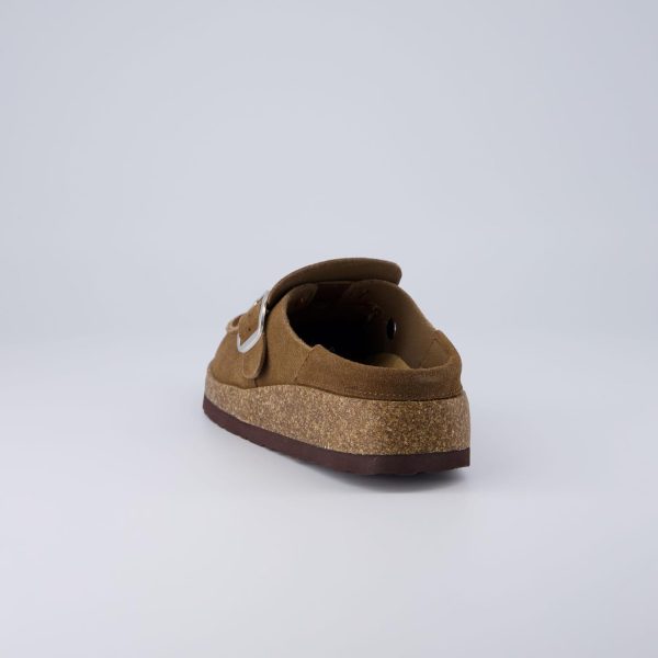 CUSHIONAIRE Women's Hobby Genuine Leather Cork Footbed Clog with +Comfort - Image 11