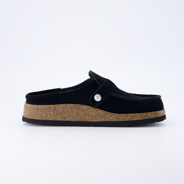 CUSHIONAIRE Women's Hobby Genuine Leather Cork Footbed Clog with +Comfort - Image 16