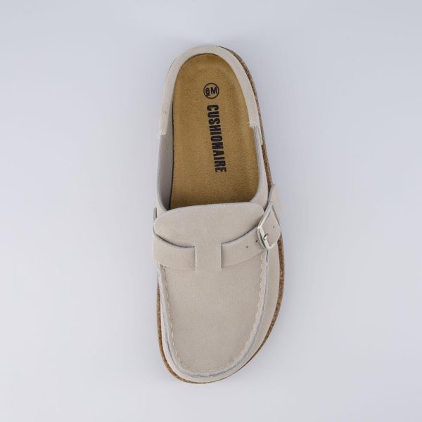 CUSHIONAIRE Women's Hobby Genuine Leather Cork Footbed Clog with +Comfort - Image 24