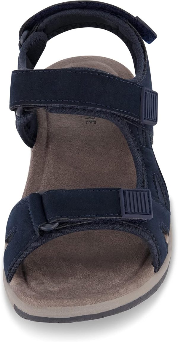 CUSHIONAIRE Women's Pace comfort footbed outdoor sandal with adjustable straps and +Memory Foam, Wide Widths Available - Image 15
