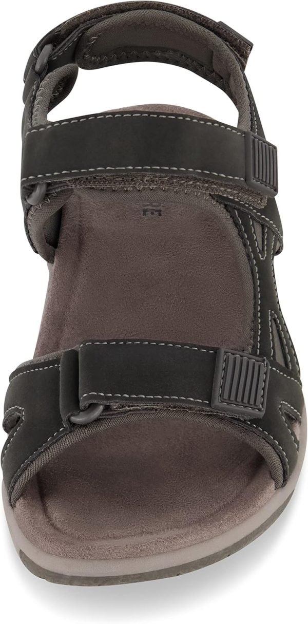 CUSHIONAIRE Women's Pace comfort footbed outdoor sandal with adjustable straps and +Memory Foam, Wide Widths Available - Image 20