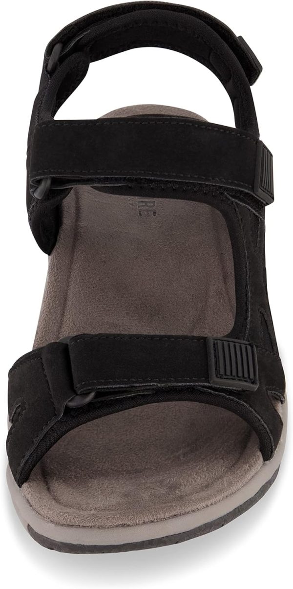 CUSHIONAIRE Women's Pace comfort footbed outdoor sandal with adjustable straps and +Memory Foam, Wide Widths Available - Image 26