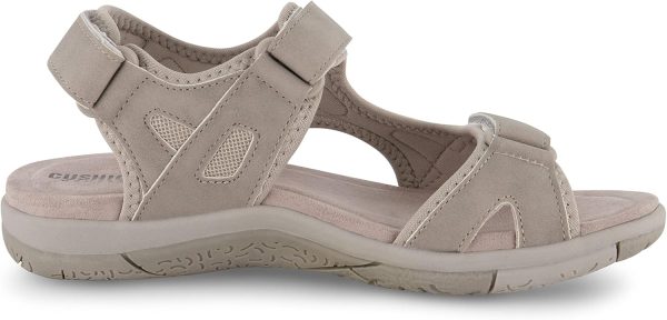 CUSHIONAIRE Women's Pace comfort footbed outdoor sandal with adjustable straps and +Memory Foam, Wide Widths Available - Image 33