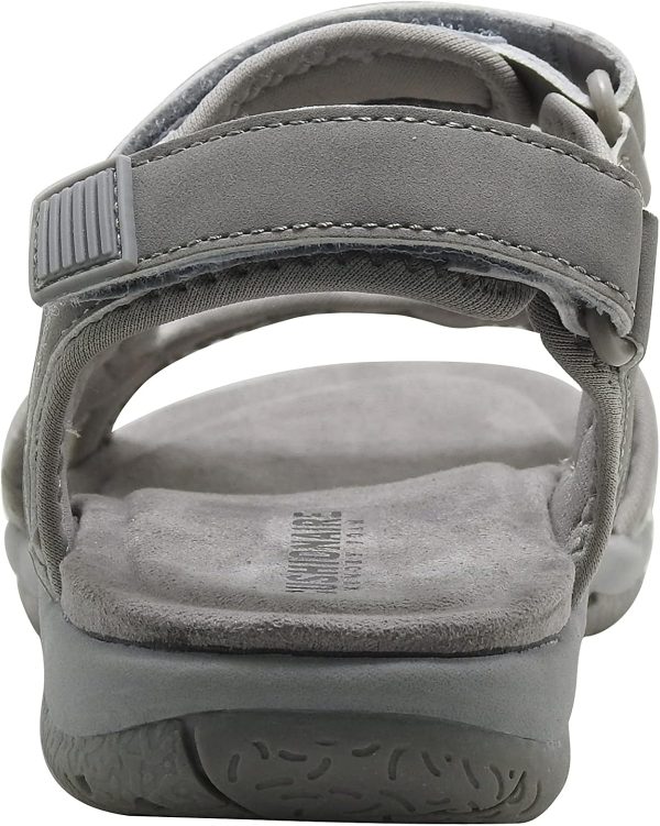 CUSHIONAIRE Women's Pace comfort footbed outdoor sandal with adjustable straps and +Memory Foam, Wide Widths Available - Image 35