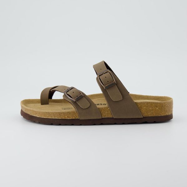 CUSHIONAIRE Women's Luna Cork Footbed Sandal With +Comfort - Image 10