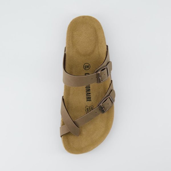 CUSHIONAIRE Women's Luna Cork Footbed Sandal With +Comfort - Image 14