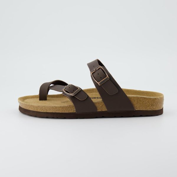 CUSHIONAIRE Women's Luna Cork Footbed Sandal With +Comfort - Image 29