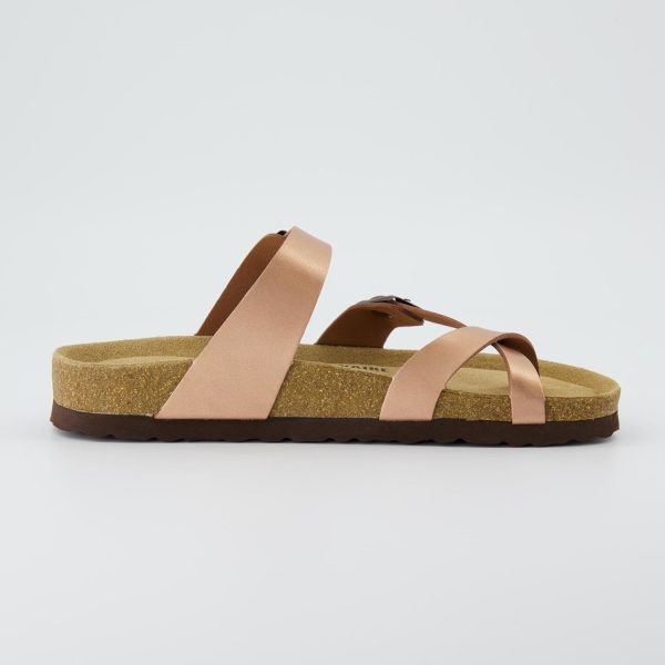 CUSHIONAIRE Women's Luna Cork Footbed Sandal With +Comfort - Image 39
