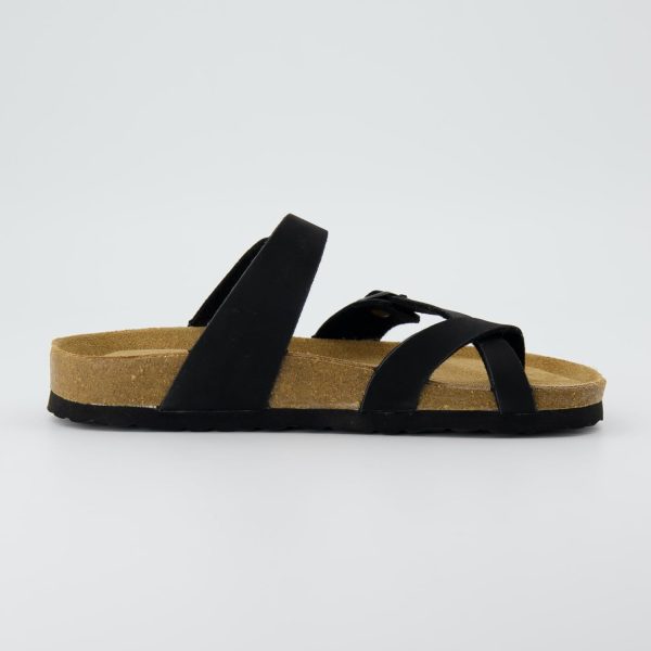 CUSHIONAIRE Women's Luna Cork Footbed Sandal With +Comfort - Image 61