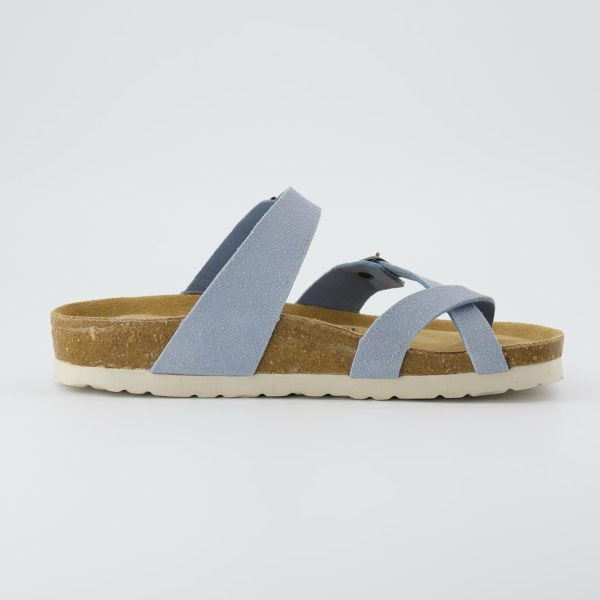 CUSHIONAIRE Women's Luna Cork Footbed Sandal With +Comfort - Image 70