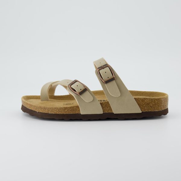 CUSHIONAIRE Women's Luna Cork Footbed Sandal With +Comfort - Image 84