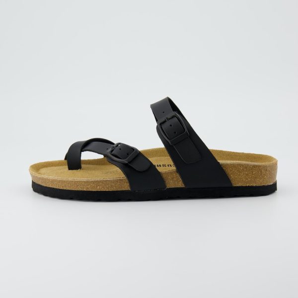 CUSHIONAIRE Women's Luna Cork Footbed Sandal With +Comfort - Image 92