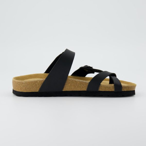 CUSHIONAIRE Women's Luna Cork Footbed Sandal With +Comfort - Image 94