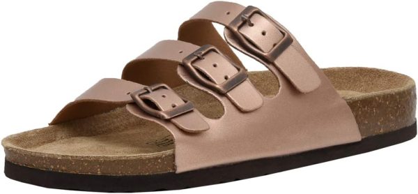 CUSHIONAIRE Women's Lela Cork footbed Sandal with +Comfort - Image 12