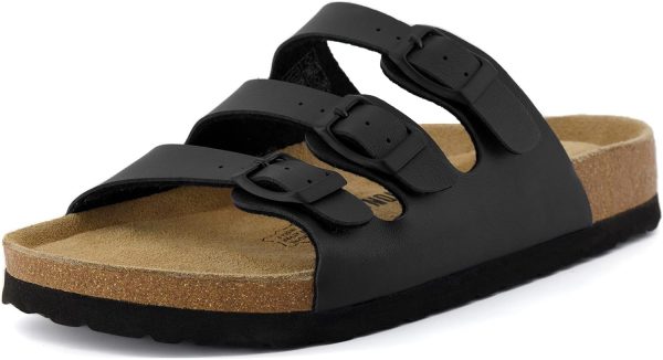 CUSHIONAIRE Women's Lela Cork footbed Sandal with +Comfort - Image 17