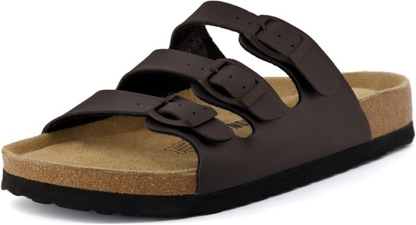 CUSHIONAIRE Women's Lela Cork footbed Sandal with +Comfort - Image 22