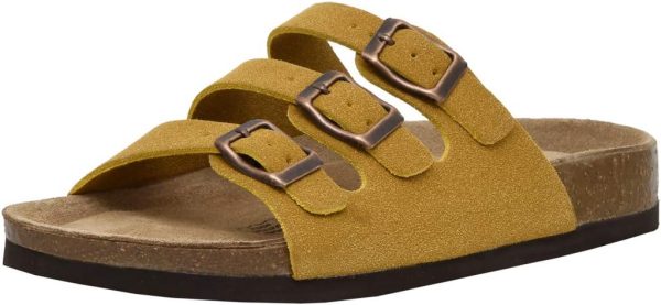 CUSHIONAIRE Women's Lela Cork footbed Sandal with +Comfort - Image 28