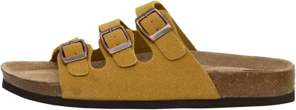 CUSHIONAIRE Women's Lela Cork footbed Sandal with +Comfort - Image 29