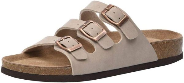 CUSHIONAIRE Women's Lela Cork footbed Sandal with +Comfort - Image 33