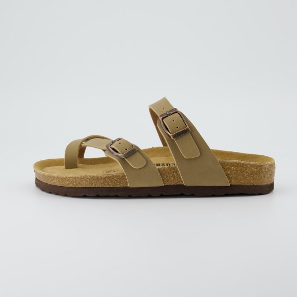 CUSHIONAIRE Women's Luna Cork Footbed Sandal With +Comfort - Image 115