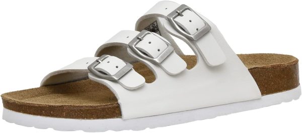 CUSHIONAIRE Women's Lela Cork footbed Sandal with +Comfort - Image 48