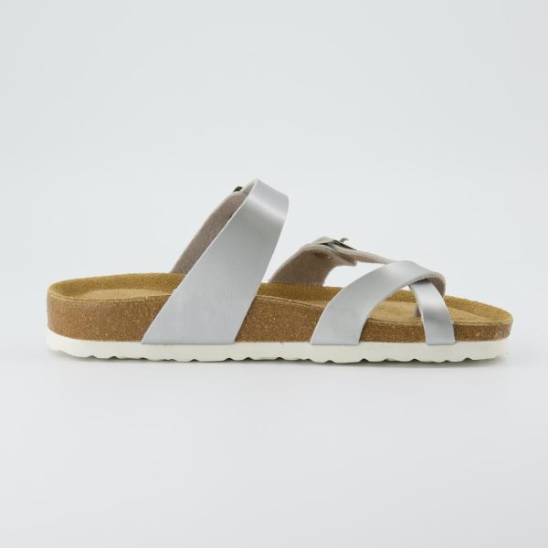 CUSHIONAIRE Women's Luna Cork Footbed Sandal With +Comfort - Image 125