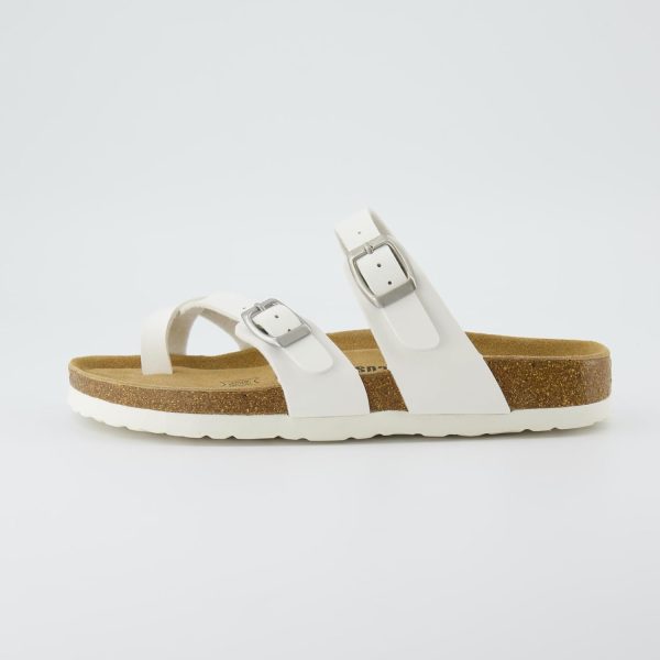 CUSHIONAIRE Women's Luna Cork Footbed Sandal With +Comfort - Image 131