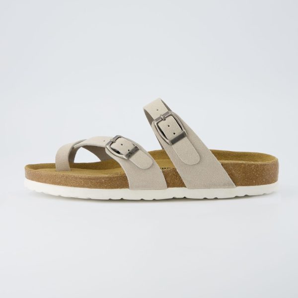 CUSHIONAIRE Women's Luna Cork Footbed Sandal With +Comfort - Image 139