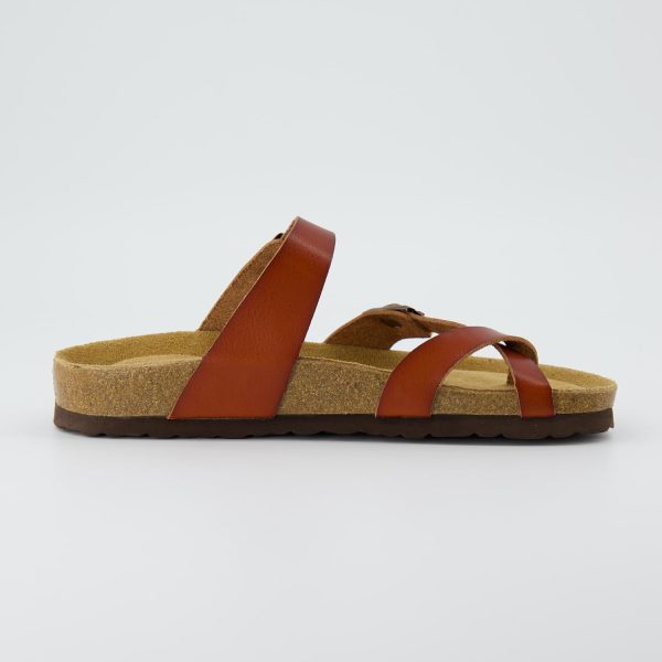CUSHIONAIRE Women's Luna Cork Footbed Sandal With +Comfort - Image 157