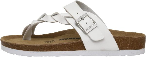 CUSHIONAIRE Women's Libby Cork footbed Sandal with +Comfort and Wide Widths Available, - Image 15