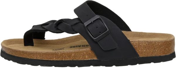 CUSHIONAIRE Women's Libby Cork footbed Sandal with +Comfort and Wide Widths Available, - Image 25