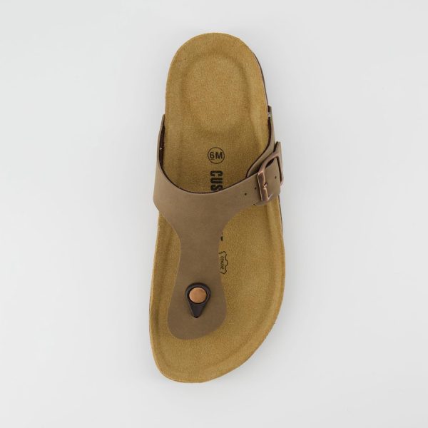 CUSHIONAIRE Women's Leah Cork Footbed Sandal With +Comfort - Image 6