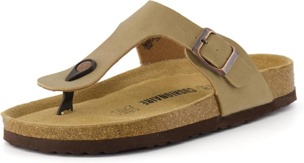 CUSHIONAIRE Women's Leah Cork Footbed Sandal With +Comfort - Image 7