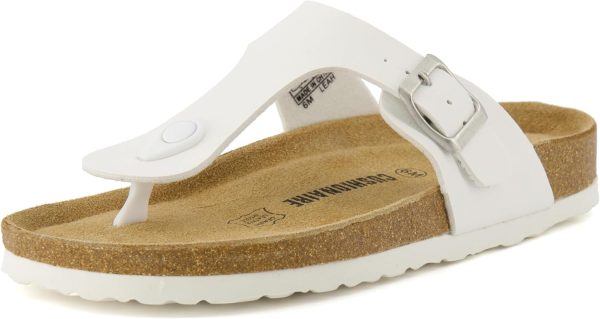 CUSHIONAIRE Women's Leah Cork Footbed Sandal With +Comfort - Image 20
