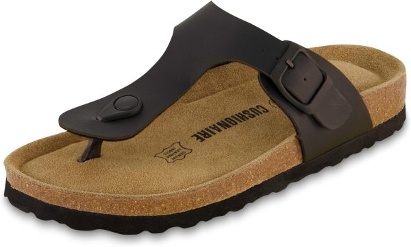CUSHIONAIRE Women's Leah Cork Footbed Sandal With +Comfort - Image 26