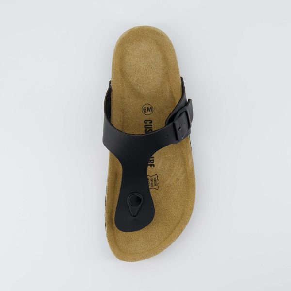 CUSHIONAIRE Women's Leah Cork Footbed Sandal With +Comfort - Image 54