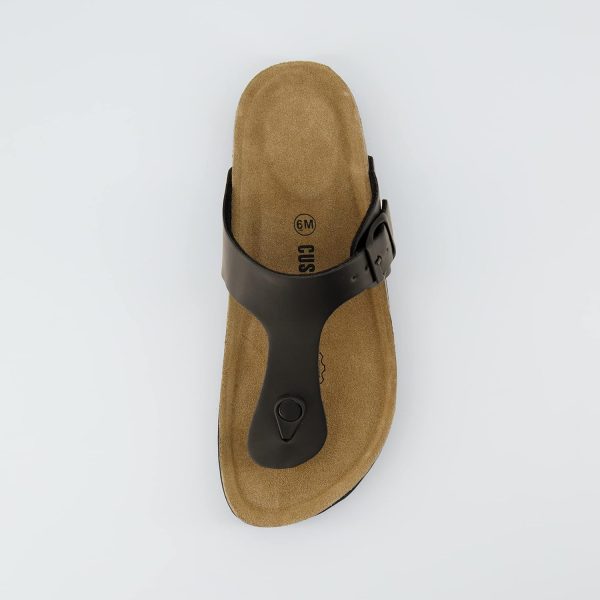 CUSHIONAIRE Women's Leah Cork Footbed Sandal With +Comfort - Image 66