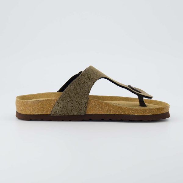CUSHIONAIRE Women's Leah Cork Footbed Sandal With +Comfort - Image 70
