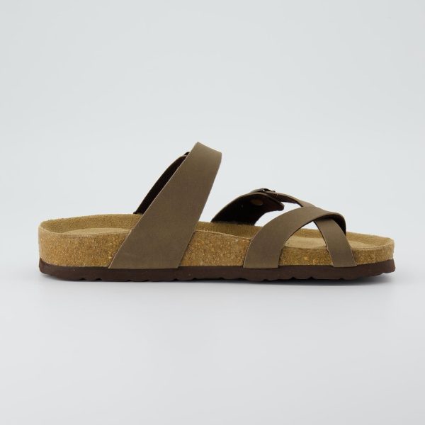 CUSHIONAIRE Women's Luna Cork Footbed Sandal With +Comfort - Image 13