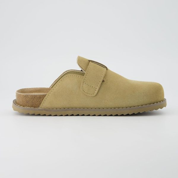 CUSHIONAIRE Women's Blain Genuine Suede Slip-On Clogs with + Memory Foam & Chic Buckle Mule - Comfortable, Non-Slip, Wide Widths Available - Image 7