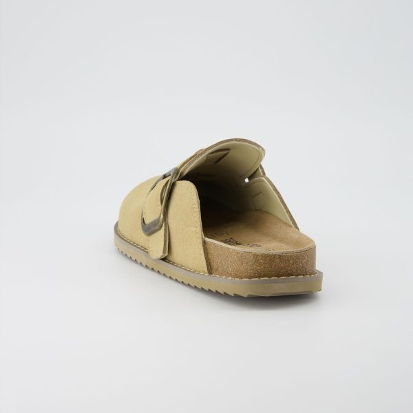 CUSHIONAIRE Women's Blain Genuine Suede Slip-On Clogs with + Memory Foam & Chic Buckle Mule - Comfortable, Non-Slip, Wide Widths Available - Image 8