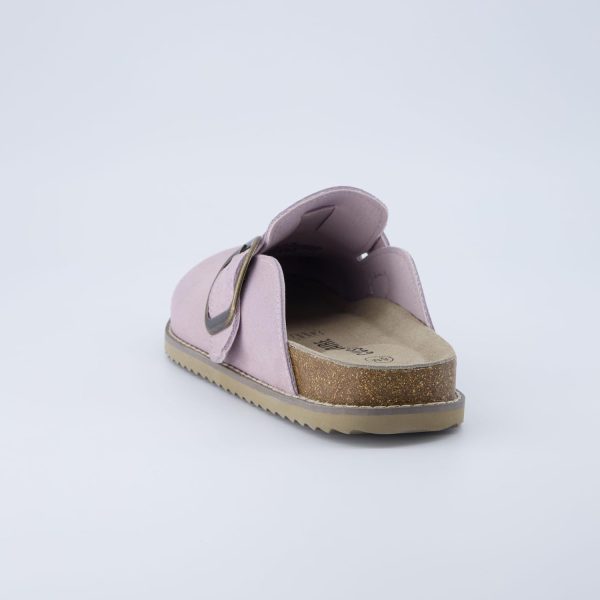 CUSHIONAIRE Women's Blain Genuine Suede Slip-On Clogs with + Memory Foam & Chic Buckle Mule - Comfortable, Non-Slip, Wide Widths Available - Image 53