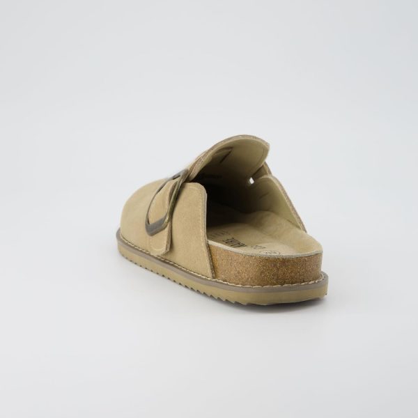 CUSHIONAIRE Women's Blain Genuine Suede Slip-On Clogs with + Memory Foam & Chic Buckle Mule - Comfortable, Non-Slip, Wide Widths Available - Image 62