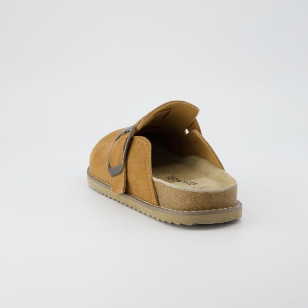 CUSHIONAIRE Women's Blain Genuine Suede Slip-On Clogs with + Memory Foam & Chic Buckle Mule - Comfortable, Non-Slip, Wide Widths Available - Image 71