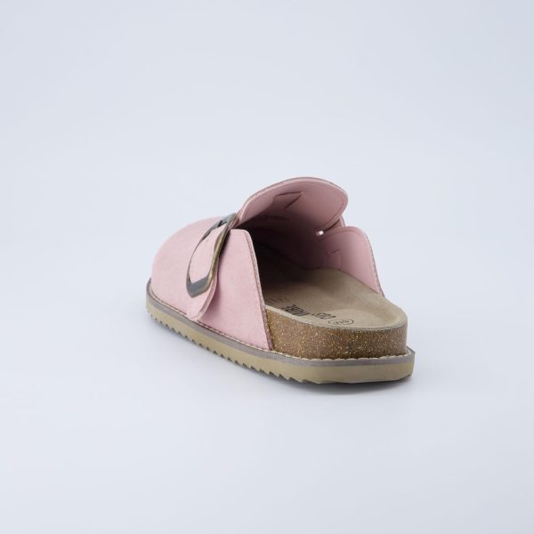 CUSHIONAIRE Women's Blain Genuine Suede Slip-On Clogs with + Memory Foam & Chic Buckle Mule - Comfortable, Non-Slip, Wide Widths Available - Image 97