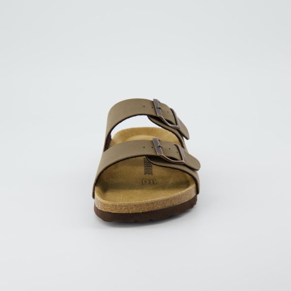 CUSHIONAIRE Lane Cork Footbed Sandals for Women – Comfortable Double Buckle Slip-On with Genuine Suede Footbed & Arch Support Slides for Women Footwear - Image 17