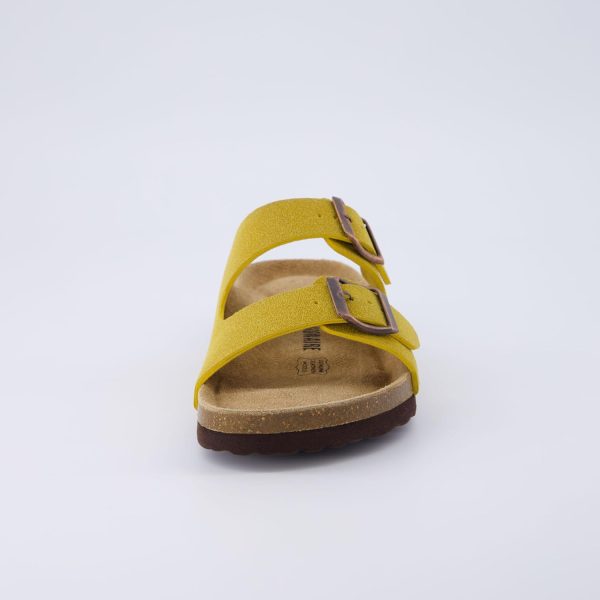CUSHIONAIRE Lane Cork Footbed Sandals for Women – Comfortable Double Buckle Slip-On with Genuine Suede Footbed & Arch Support Slides for Women Footwear - Image 67