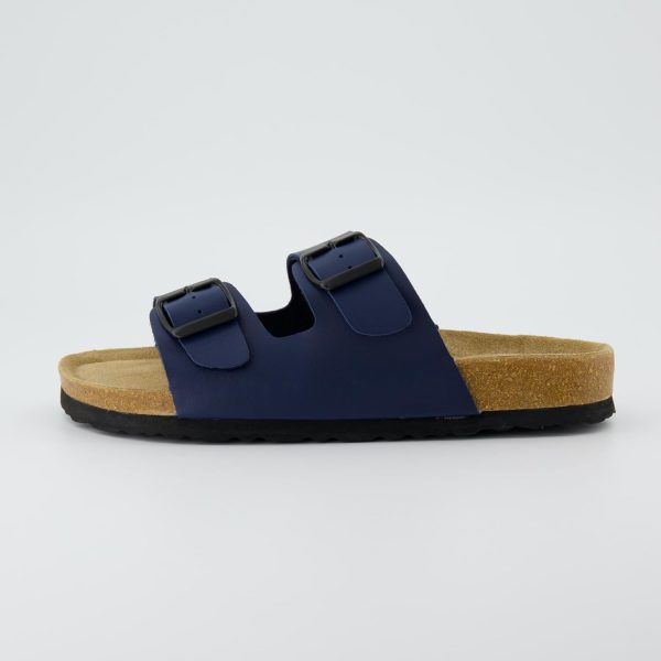 CUSHIONAIRE Lane Cork Footbed Sandals for Women – Comfortable Double Buckle Slip-On with Genuine Suede Footbed & Arch Support Slides for Women Footwear - Image 124
