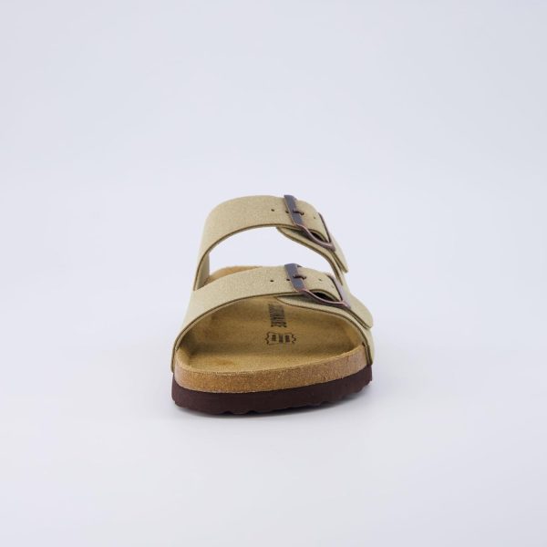CUSHIONAIRE Lane Cork Footbed Sandals for Women – Comfortable Double Buckle Slip-On with Genuine Suede Footbed & Arch Support Slides for Women Footwear - Image 181